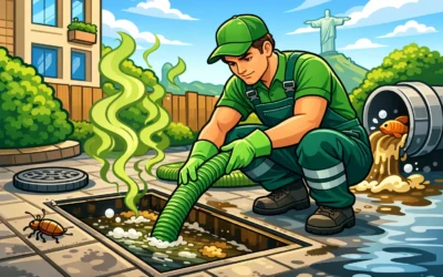 Desentupimento de Caixa de Gordura na Vila da Penha RJ: Evite Mau Cheiro e Retorno de Esgoto